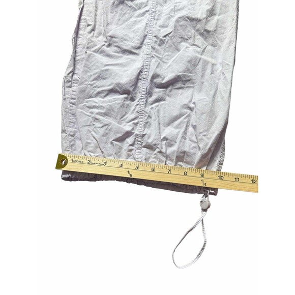 Zara Women’s Pants XXL Purple Cotton Parachute Cargo Drawstring Waist Relaxed - Picture 9 of 9